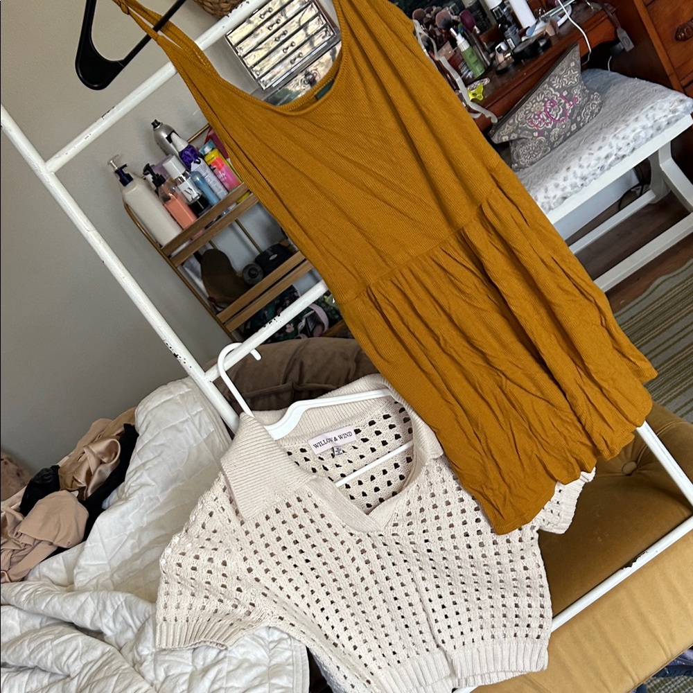 Wild Fable Mustard Jumpsuit